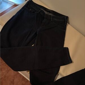 Scotch & Soda Women's High Rise Dark Blue Jeans